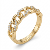 Chic Gold Link Ring