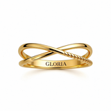 Cross Golden Fine Ring
