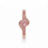 Exclusive Rose Crystal Gold Ring