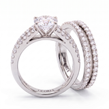 Elegant Eternal Radiance Ring Set