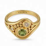 Timeless Green Zirconia Ring
