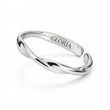 Timeless Sterling Silver Twisted Wire Ring