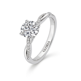 Elegant White Gold Le Jane Ring