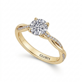 Elegant White Gold Le Jane Ring