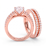 Elegant Eternal Radiance Ring Set