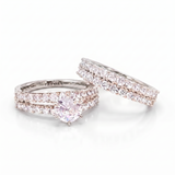 Elegant Eternal Radiance Ring Set