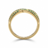 Emerald Flow Ring | Gold