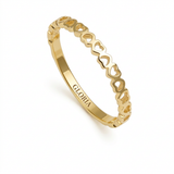 Gold Hearts Ring