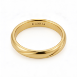 Golden Léna Trielle Ring