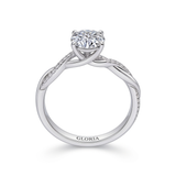 Elegant White Gold Le Jane Ring
