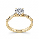 Elegant White Gold Le Jane Ring