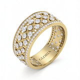 Radiant Gold Sparkle Ring