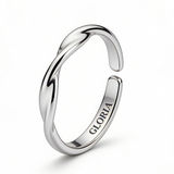Timeless Sterling Silver Twisted Wire Ring
