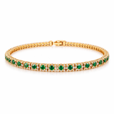 Golden Green Bracelet