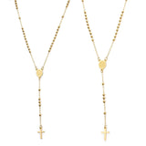 Stainless Steel Rosary Necklace