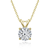 Exclusive Sterling Silver Moissanite Diamond Necklace