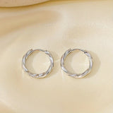 Minimalist Geometric Hanging Earrings