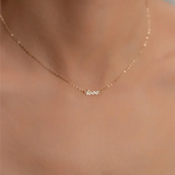 Golden Forever Love Necklace