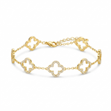 Clover Charm Bracelet