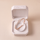 Chic Heart Symbol Charm Bangles