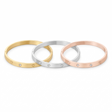 Elegant Crystal Bangles