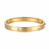 Elegant Crystal Bangles