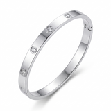 Elegant Crystal Bangles