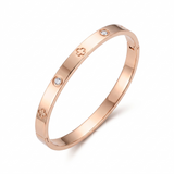 Elegant Crystal Bangles