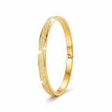 Elegant Minimalist Gold Bangles